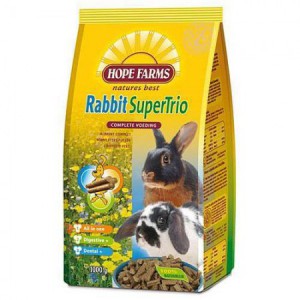 Afbeelding Hopefarms Rabbit SuperTrio 15 kg door DierenwinkelXL.nl