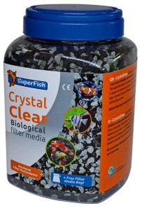 Afbeelding Superfish Crystal Clear Media - Filters - 1000 ml Wit door DierenwinkelXL.nl