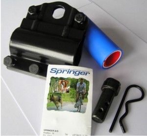 Montageklem voor fietsbeugel Springer