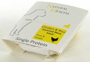 Natural health steamed chicken en rice 7x 395gr