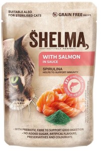 Shelma - Pouch Fillets Salmon/Spirulina