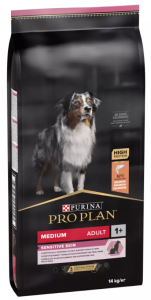 Pro Plan Optiderma Medium Adult Sensitive Skin hondenvoer 14 kg