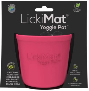 LickiMat Yoggie Pot Roze
