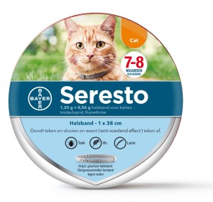 Image of Seresto - Vlooien / tekenband kat 