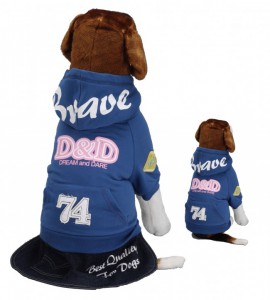 Dog Coat D&d Bravedog Distand-blue