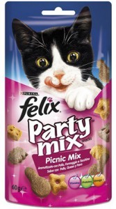 Afbeelding Felix Party Mix Picnic kattensnoep 60 gram door DierenwinkelXL.nl