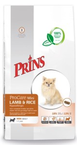 Afbeelding Prins ProCare Mini Lam & Rijst Hondenvoer 3 kg door DierenwinkelXL.nl