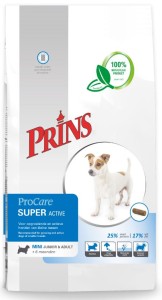 Afbeelding Prins ProCare Mini Super Active hondenvoer 3 kg door DierenwinkelXL.nl