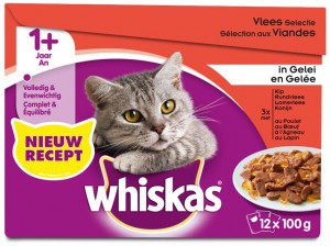 Afbeelding Whiskas 1+ Classic Selectie in saus multipack (12 x 85 g) 2 verpakkingen (24 x 85 g) door DierenwinkelXL.nl
