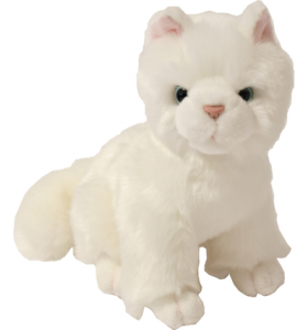 Pluche - Kitten Wit zittend