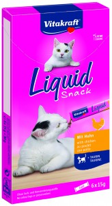 Afbeelding Vitakraft Liquid Snacks kattensnoep Kip door DierenwinkelXL.nl