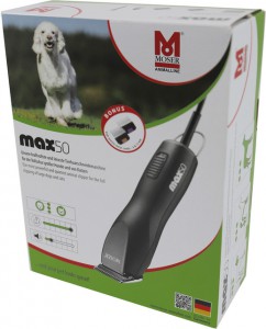 Afbeelding Moser Tondeuse Max 50 Single Speed - Hondenvachtverzorging - Zwart door DierenwinkelXL.nl