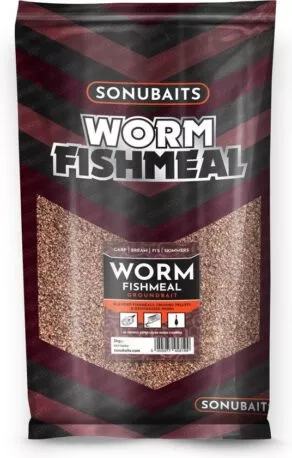 Een foto van een Sonubaits – Worm Fishmeal 2kg