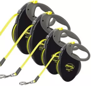 Een foto van een Rollijn Giant Tape L Geel 8 Mtr