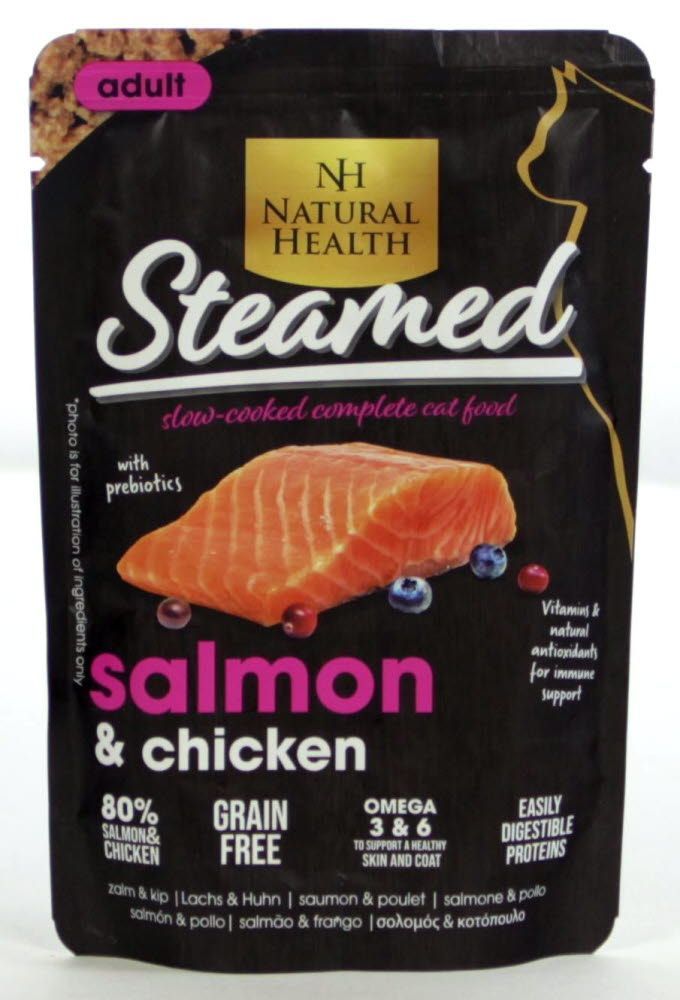 Natural Health - Cat Steamed Salmon 85gr