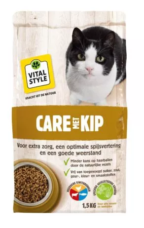 Een foto van een VitalStyle – Kat Care Kip