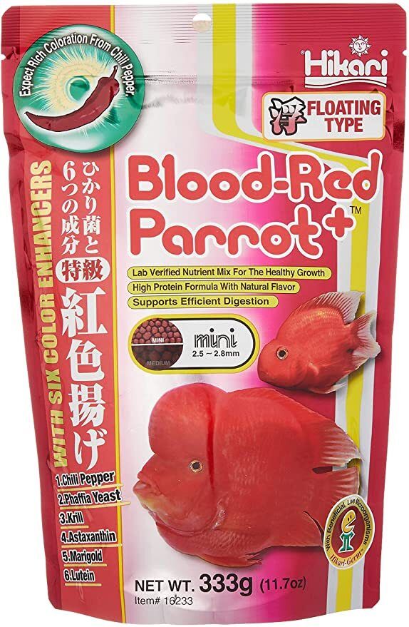 Hikari - Cichlid Blood-Red Parrot Mini 333g