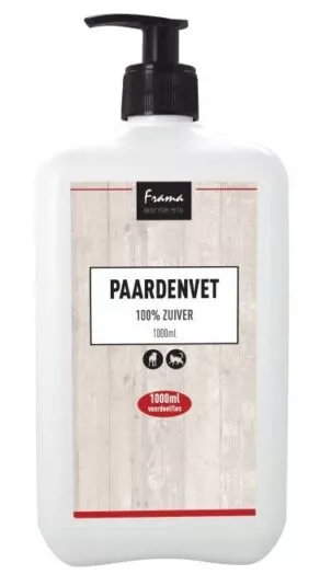 Een foto van een Frama – Paardenvet 250ml Met Pomp