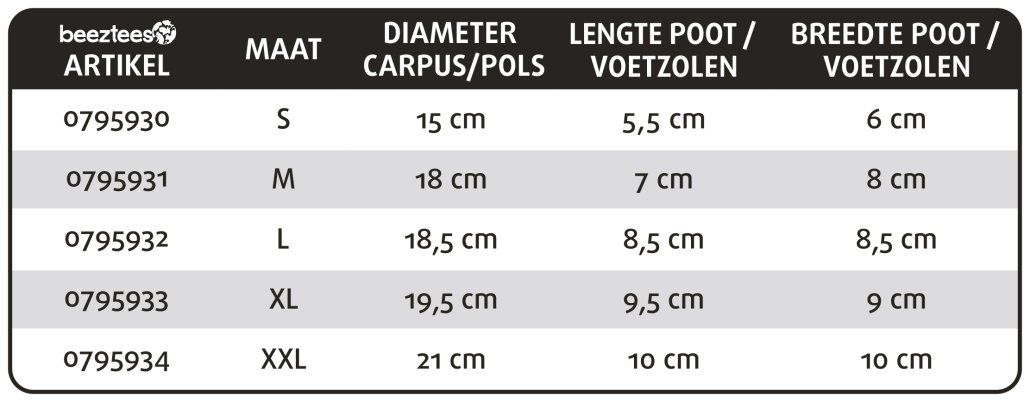 Beeztees - Paar Beschermingsschoenen Zwart - Afbeelding 3