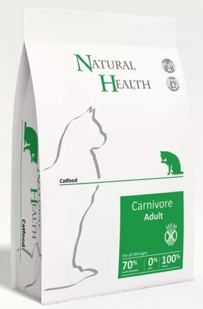 Een foto van een Natural Health Cat Carnivore