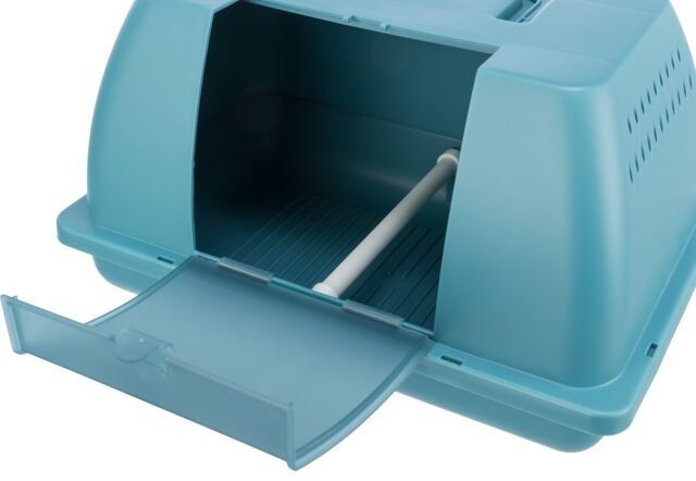 Trixie - Vervoersbox, Vogel/knaagdier 31,5×17×20,5cm, Blauw - Afbeelding 2