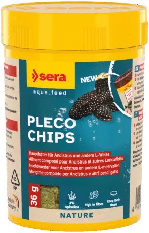 Een foto van een Sera – Pleco Chips 100 Ml (voorheen Wels Chips)