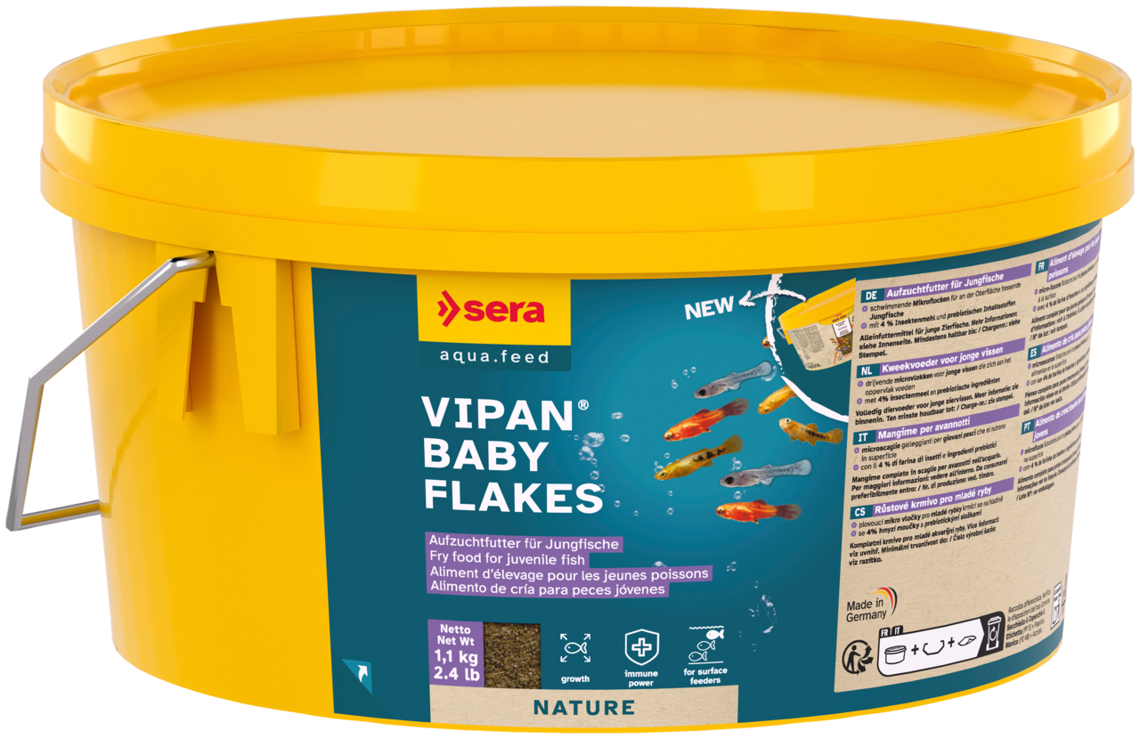 Sera - Vipan Baby Flakes 2.2L (Voorheen Sera Vipan Baby) afbeelding