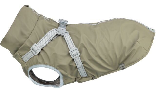 Trixie - Regenjas Pontis met Tuig, Olijfgroen afbeelding