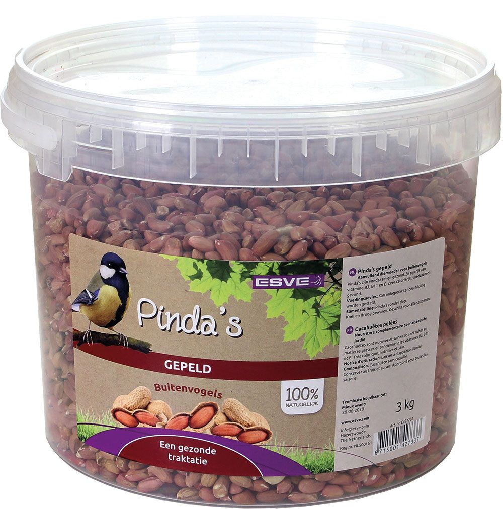 Esve - Pinda Gepeld Emmer 3kg