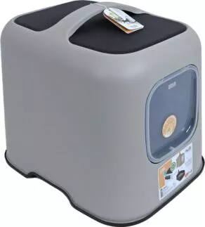 Een foto van een Rotho Mypet – Kattentoilet Biala, Cappuccino