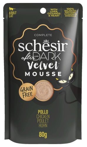 Schesir After Dark Complete - Kip in fluweelzachte mousse, Pouche 80gr afbeelding