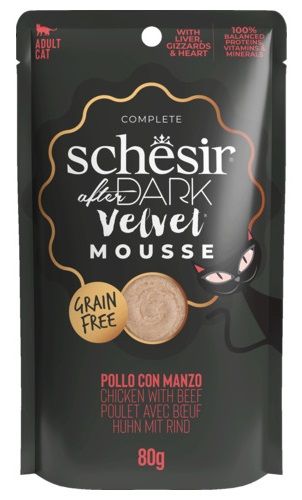 Schesir After Dark Complete - Kip & Rund in fluweelzachte mousse, Pouche 80gr afbeelding
