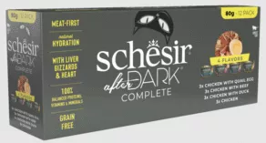 Een foto van een Schesir After Dark Complete – Variety Pack Bouillon, 12x80gr