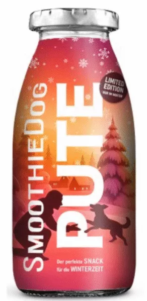 Een foto van een Smoothiedog – Winter Editie 2025 Kalkoen, 250ml