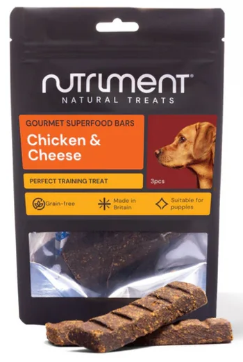 Nutriment - Superfoods Bars Chicken&cheese, 3pcs