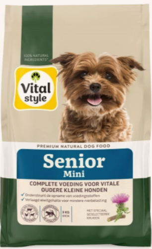 Vitalstyle Hond - Senior Mini 3kg