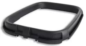 Een foto van een Rotho Mypet – Zwarte Rand voor de kattenbak BialaXl