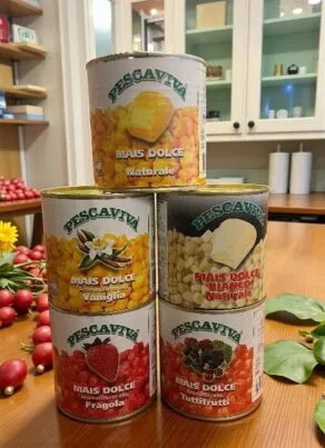 Een foto van een Pescaviva – Mais 340gr