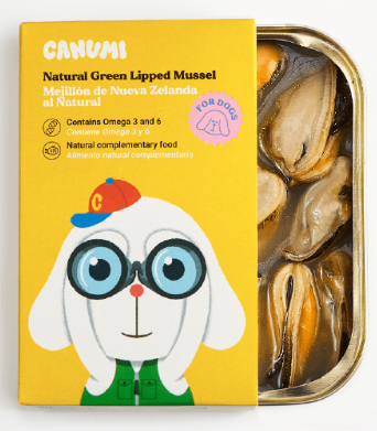 Canumi - Groenlipmossel In Blik voor honden, 120gr