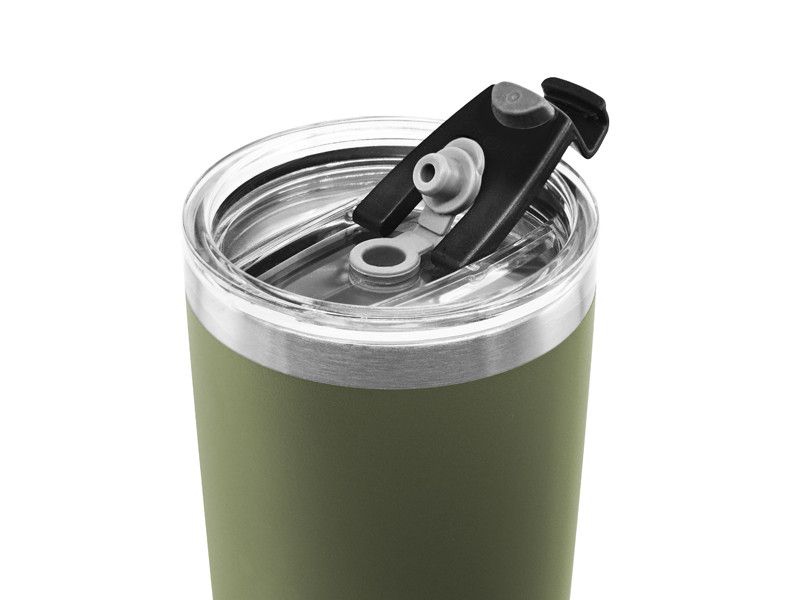Delphin - Isolacup Thermo Mok Groen, 600ml - Afbeelding 2