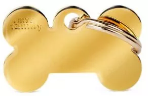 Een foto van een Myfamily – Small Bone Golden Brass