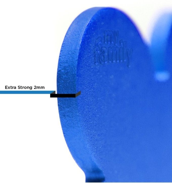 Myfamily - Blue Xl Aluminum Bone - Afbeelding 2