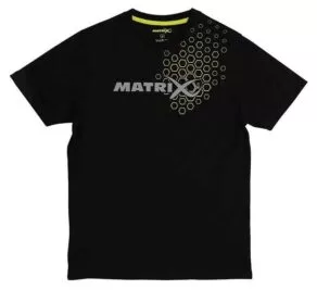 Een foto van een Matrix – Hex Print T-shirt Black Xl