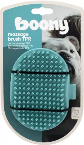 Een foto van een Boony – Massage Borstel Tpr met handvat