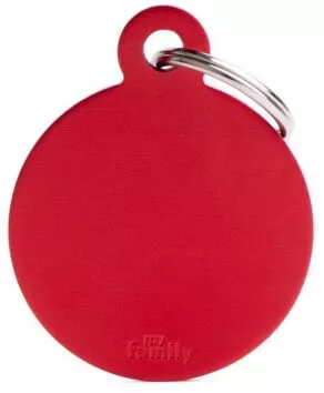 Een foto van een Myfamily Big Round Aluminum Red