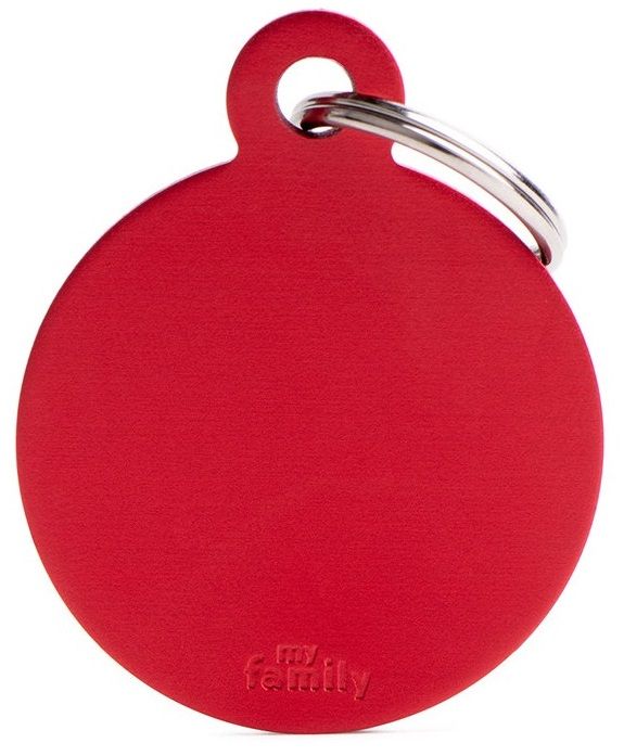 Myfamily Big Round Aluminum Red