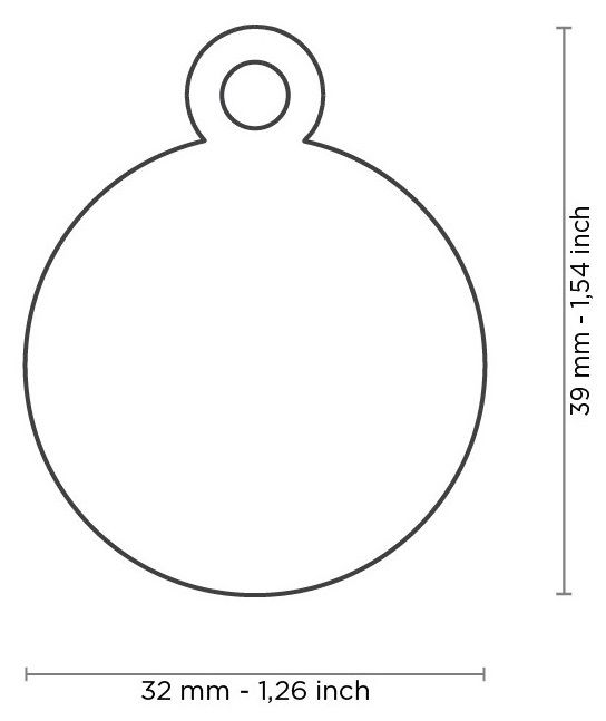 Myfamily Big Round Aluminum Red - Afbeelding 3