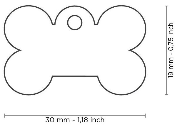 Myfamily - Small Bone Aluminum Black - Afbeelding 3
