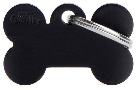 Myfamily - Small Bone Aluminum Black
