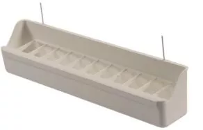 Een foto van een Duvo – Eetbak Volière Wit